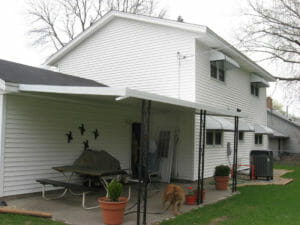 Aluminum patio canopy in Twin Cities