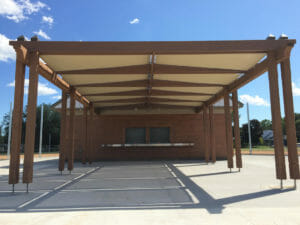 Custom canvas pergola by Acme Awning