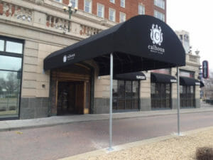 Driveway canopy in Minneapolis
