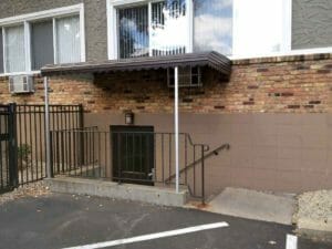 Aluminum Basement Awning