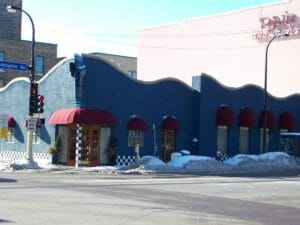 Custom Red Circle Awnings Minnesota