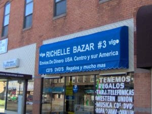 Slim Curved Awning