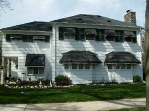 Home with Many Awnings
