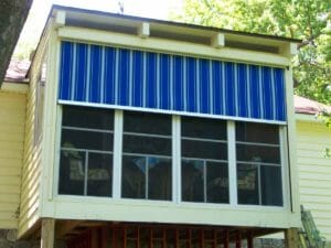 Motorized Porch Curtain