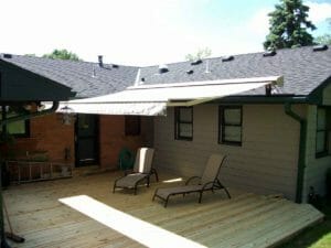 Roof Mount Motorized Awning