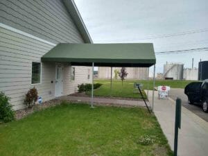 Friends in Need custom canopy with logo