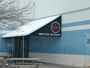 After View of Employee Canopy in Lakeville