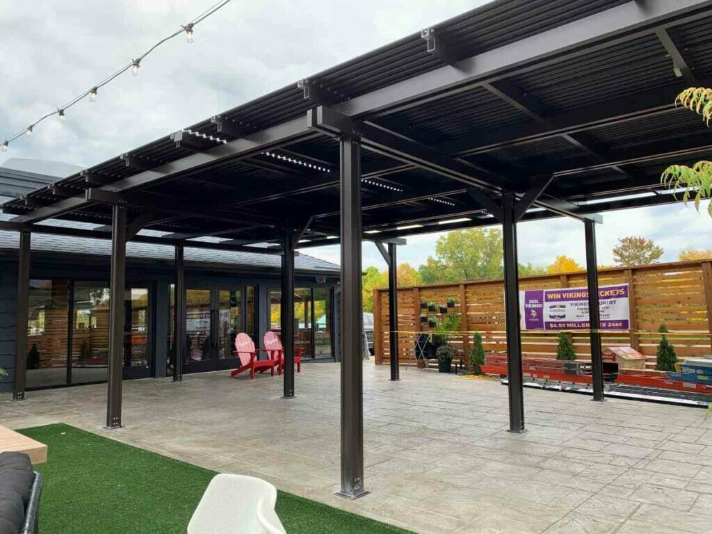 Dukes Louvered Roof