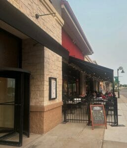 Rojo Patio at Dusk Maple Grove