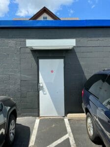 Single Door Louvered Awning